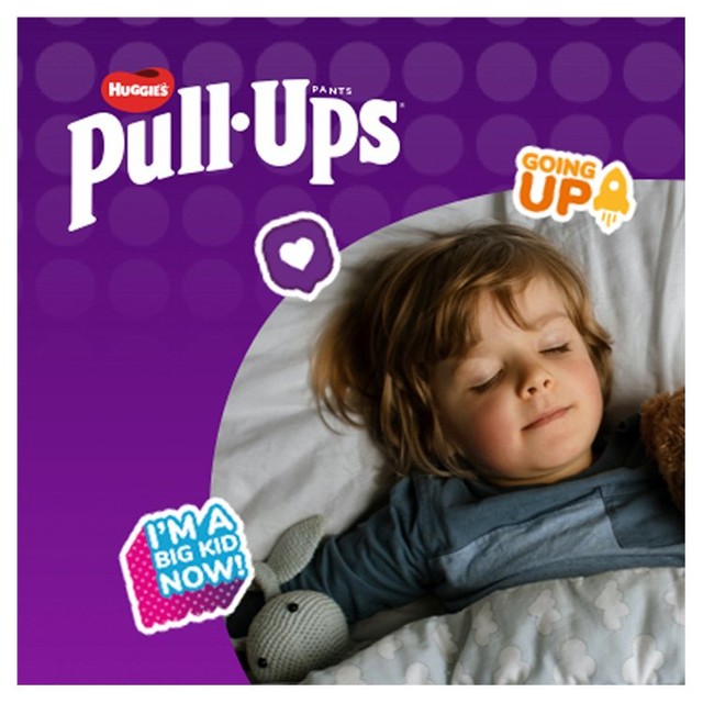 Huggies Pull Ups Unisex Nappy Pants Size 6 Pack, UK version