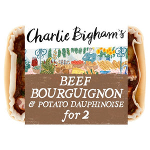 Charlie Bigham's Beef Bourguignon for 2 Ready Meal 850g