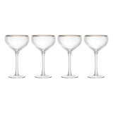 M&S Mikasa Sorrento Champagne Coupe Glasses 350ml- Buy online at McGrocer