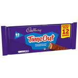 Cadbury Timeout chocolate wafer biscuit family size, UK version