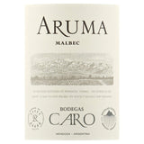Aruma Malbec red wine 75cl, UK version