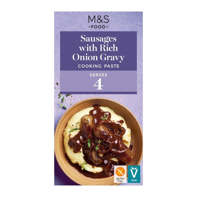 M&S Onion Gravy Cooking Paste 50g, imported from the UK