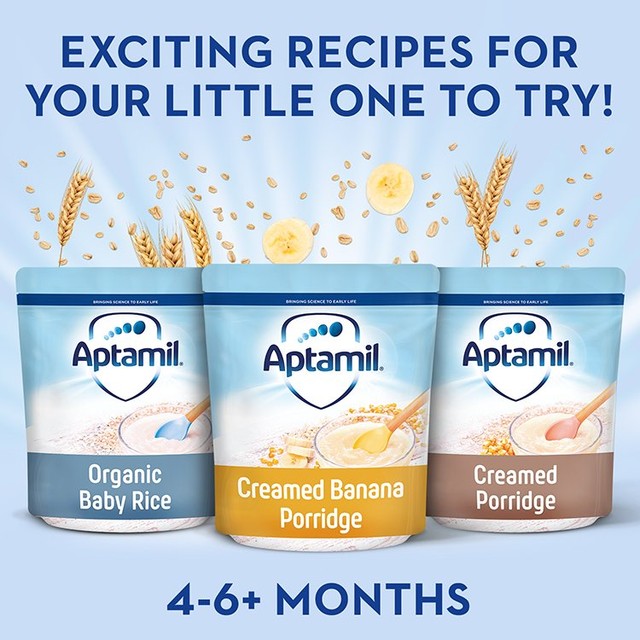 Aptamil creamy porridge 4+ months 125g - British product