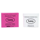 Fussy Natural Deodorant Refill Coconut Milk 40g - British product