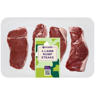 M&S Ocado 4 شرائح لحم ضأن من الفخذ 400 جم - اشترِ عبر الإنترنت من McGrocer