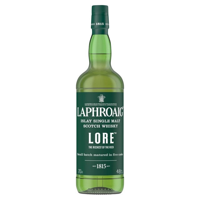 Laphroaig Lore Islay single malt Scotch whisky 70cl, UK version