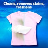 OceanSaver non-bio laundry detergent sheets 60 pack, imported from the UK