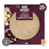 M&S Victoria Sandwich gluten-free cake 375g, imported from the UK