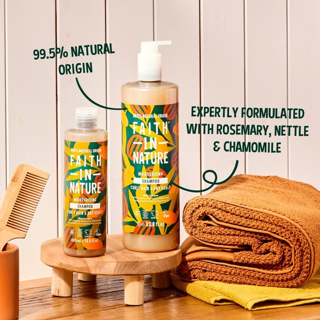 Faith In Nature Shea & Argan shampoo 1L - British product