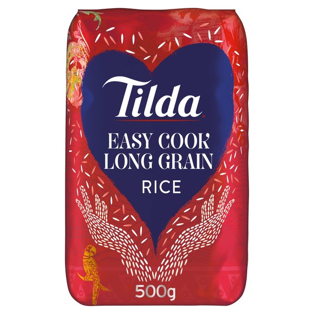 Tilda Easy Cook Long Grain Rice 500g (British brand)