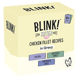 M&S Blink Kitten Chicken Fillets Pouch Selection in Gravy Wet Food Multipack 680g- Buy online at McGrocer