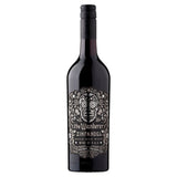 The Wanderer Zinfandel red wine bottle, imported from the UK