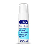 M&S E45 Foaming Face Cleanser for Dry and Sensitive Skin 150ml- Buy online at McGrocer