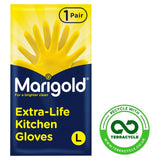 M&S Marigold Extra Life Kitchen Gloves Large- Buy online at McGrocer