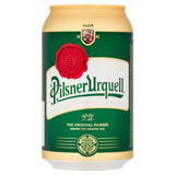 Pilsner Urquell pilsner lager beer 6 x 330ml cans, imported from the UK