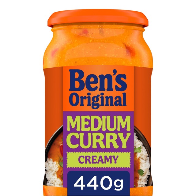 Ben's Original Curry Sauce Medium 440g - British product