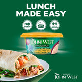 John West No Drain Tuna Steak with Sunflower Oil 3x110g, UK version