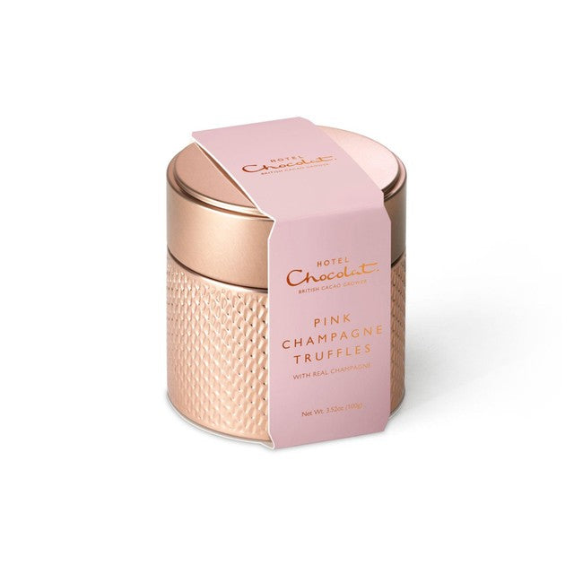 Hotel Chocolat Pink Champagne chocolate truffles 100g, UK version