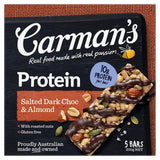 M&S Carman's Kitchen Salted Dark Choc Almond Protein Bar 5 x 40g Pack- Buy online at McGrocer