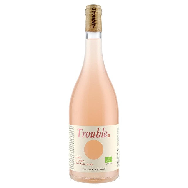 M&S Trouble Cloudy Organic Rosé wine, imported from the UK