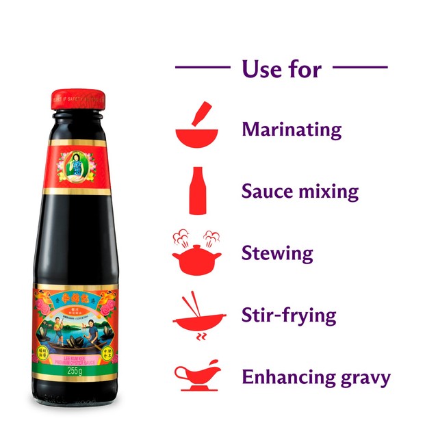 Lee Kum Kee Premium Oyster Sauce 255g, UK version