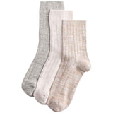 M&S M&S Women's Sumptuously Soft Ankle High Thermal Socks 3-5 Natural- Buy online at McGrocer