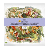 M&S M&S Family Crunchy Veg Medley Mixed Vegetable Stir Fry Pack 550g- Buy online at McGrocer