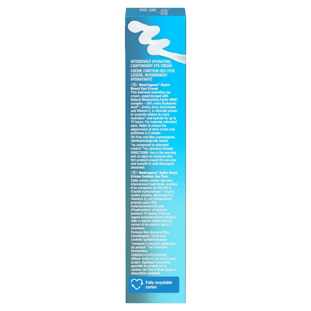 Neutrogena eye gel cream 15ml, imported from the UK