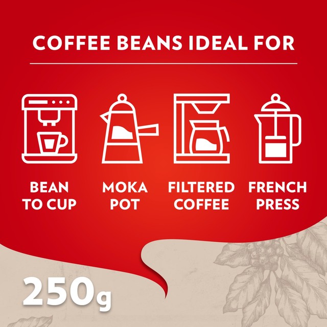 Lavazza Qualita Rossa coffee beans 250g, UK version