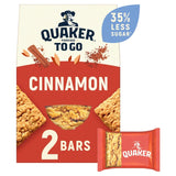 M&S Quaker Porridge To Go Cinnamon Cereal Breakfast Bars- Buy online at McGrocer