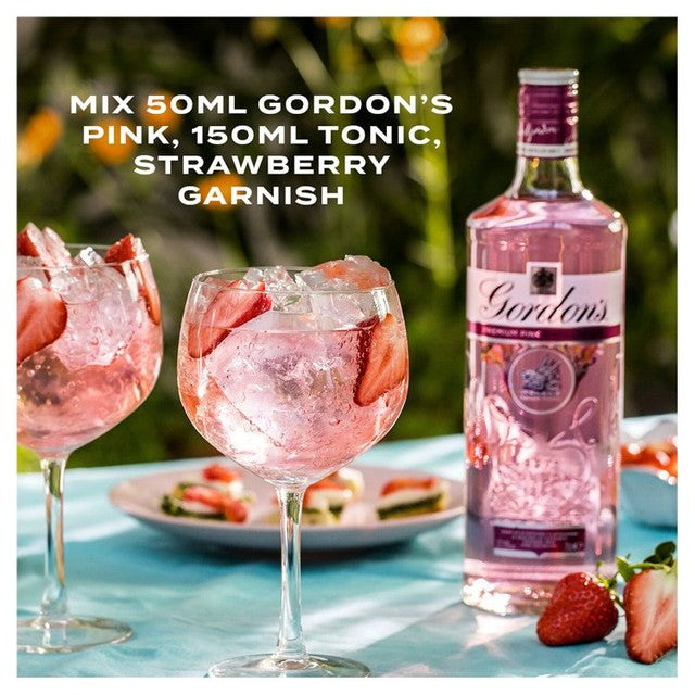 Gordon's Premium Pink flavoured gin 1L, UK version