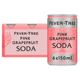Fever-Tree pink grapefruit soda 6x150ml - British product