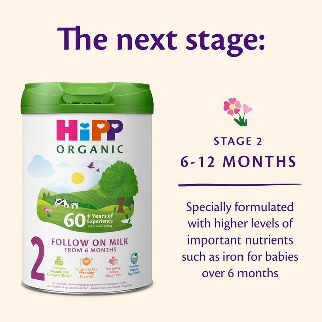 HiPP Organic First Infant Milk Powder 800g - British product