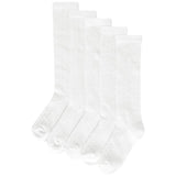 M&S Butterfly Knee High Socks White 6-8.5, imported from the UK