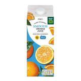 M&S smooth orange juice carton, UK version
