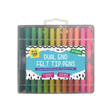 Gem Imports dual end felt tip pens 24 pack (British brand)