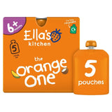 M&S Ella's Kitchen The Orange One Smoothie Organic Baby Food Pouch Multipack 5 x 90g- Buy online at McGrocer