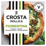 Crosta Mollica Fiorentina surdeigspizza med sopp og spinat 443g