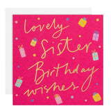 M&S M&S Sister Birthday Card Greeting Card 15cm x 15cm- Buy online at McGrocer