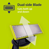 Philips OneBlade 360 face replacement blades 3 pack, imported from the UK