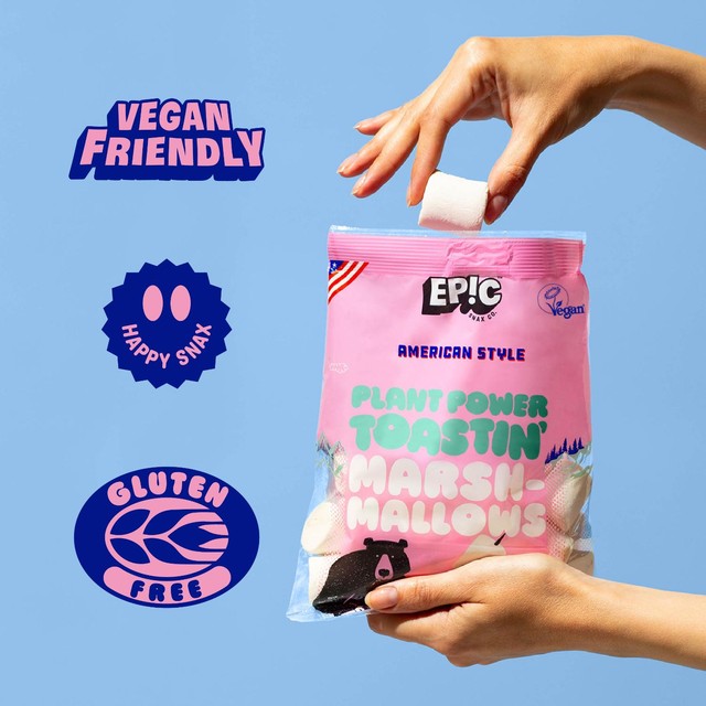 Epic Plant Power Toastin marshmallows, British product