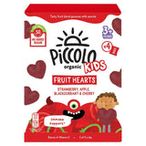 M&S Piccolo Organic Kids Fruit Hearts Strawberry, Apple, Blackcurrant & Cherry Fruit Snacks 4 x 15g- Buy online at McGrocer