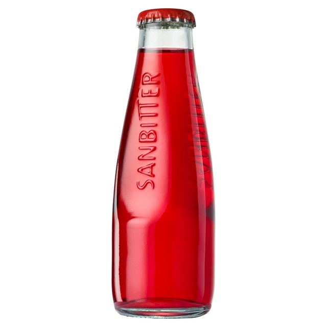 San Pellegrino Sanbitter Rosso non-alcoholic aperitif 6 x 100ml (British brand)