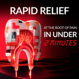 Orajel dental gel for toothache relief, imported from the UK