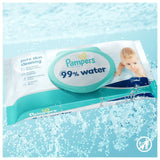 Pampers 99% water baby wipes (British brand)