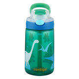 Contigo Gizmo Sip Green Dinosaur Kids Water Bottle - British product