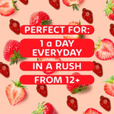 Haliborange strawberry vitamin gummies for kids 30 softies, UK version