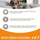 Iams senior dry dog food for small/medium breeds with chicken 2kg, UK version