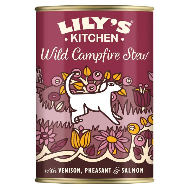 Lily's Kitchen Wild Campfire Stew wet dog food 400g, UK version