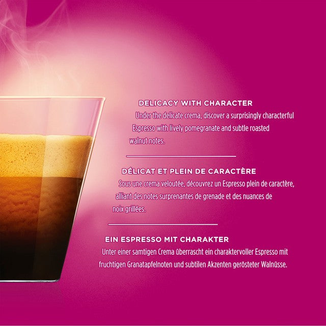 Dolce Gusto espresso pods pack of 16, imported from the UK